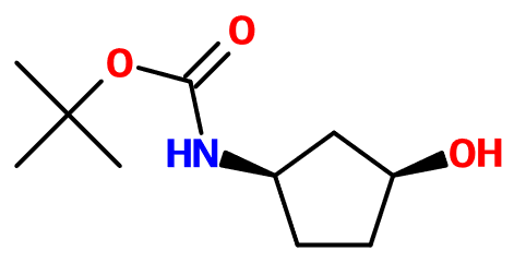 (图片) MC017950 tert-Butyl N-[(1R,3S)-3-hydroxycyclopentyl]carbamate